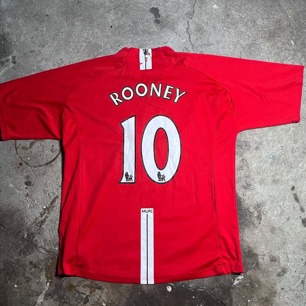 Manchester United 2007-2009 Home Shirt ROONEY #10